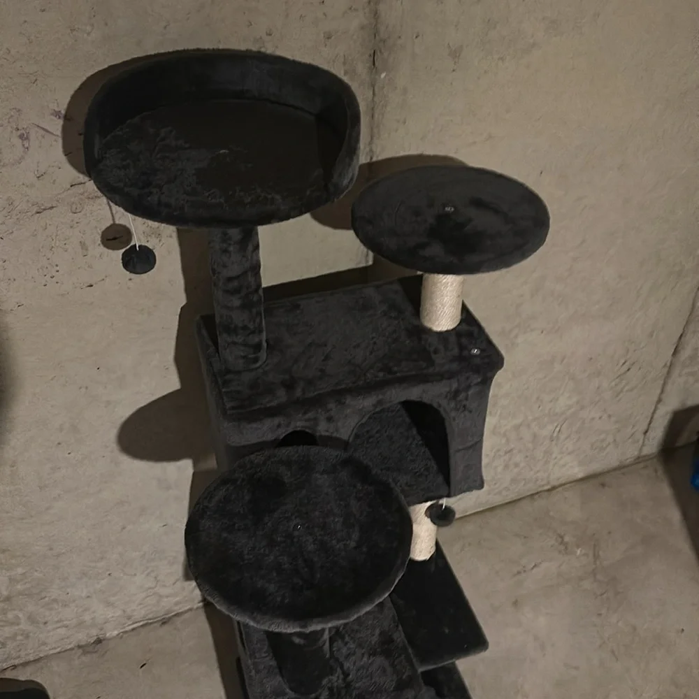 Cat scratcher and cat tree